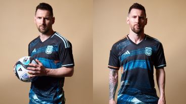 La camiseta alternativa del seleccionado argentino femenino está inspirada en los paisajes de nuestro país.