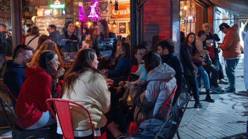 Festejos por la amistad en Rosario.