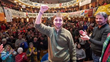 El joven Torres,de 35 años, se quedó con la última elección antes de las Paso nacionales.ventaja en el escrutinio.