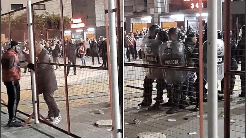 El sábado hubo graves incidentes entre hinchas de Independiente y la Policía bonaerense, tras la derrota del Rojo ante Boca.