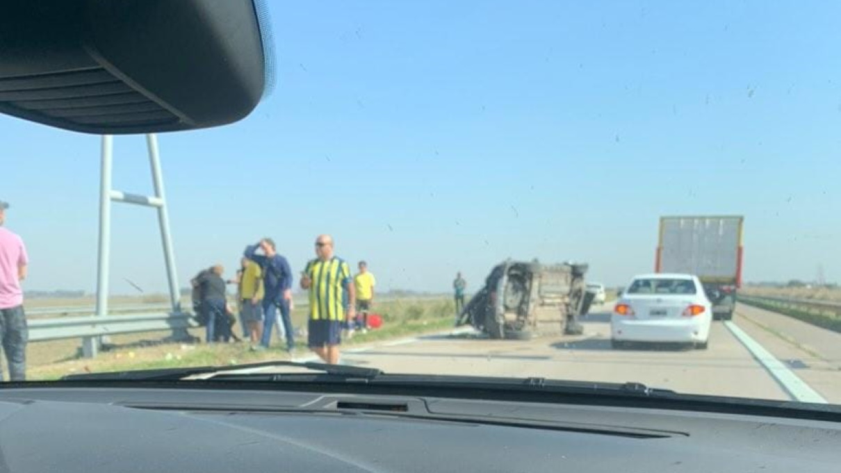 Accidente fatal en la autopista Rosario C rdoba en medio de la