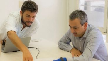 En la reunión de este jueves no hubo foto. Pero el archivo guarda otras imágenes de Monteverde y Javkin reunidos.