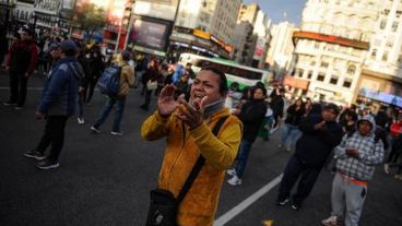 La protesta que terminó con la muerte de Molares.