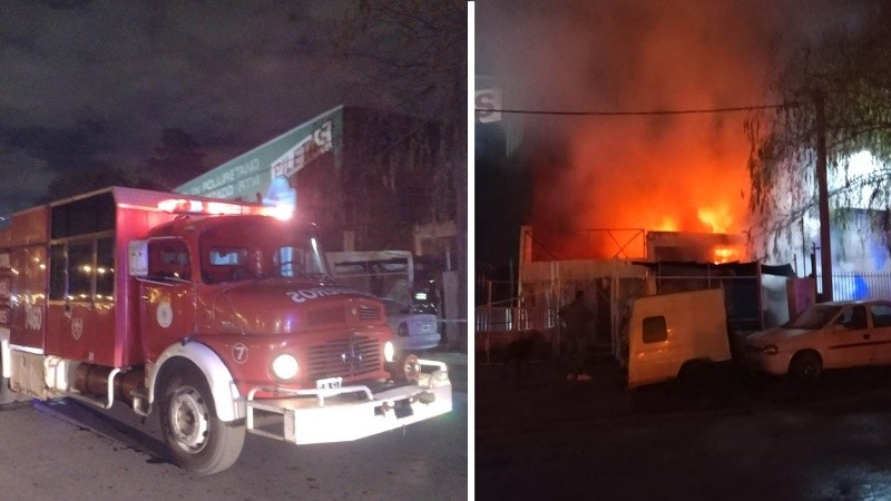 La víctima fatal del incendio tenía 60 años y fue hallada en su dormitorio.