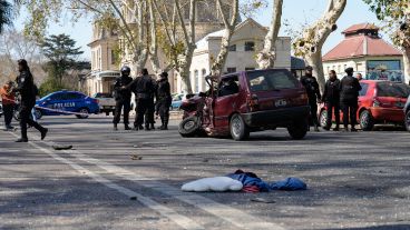 Así quedaron los vehículos tras el impresionante choque en 27 de Febrero