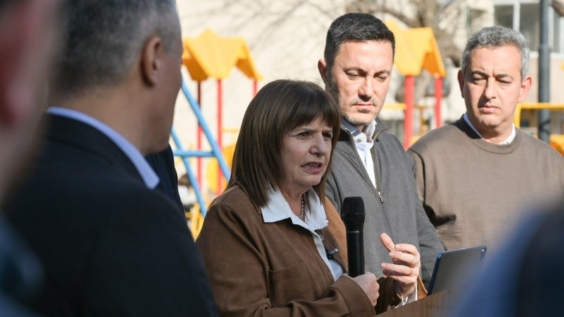 La candidata a presidente de Juntos por el Cambio visitó la zona sur de la ciudad.