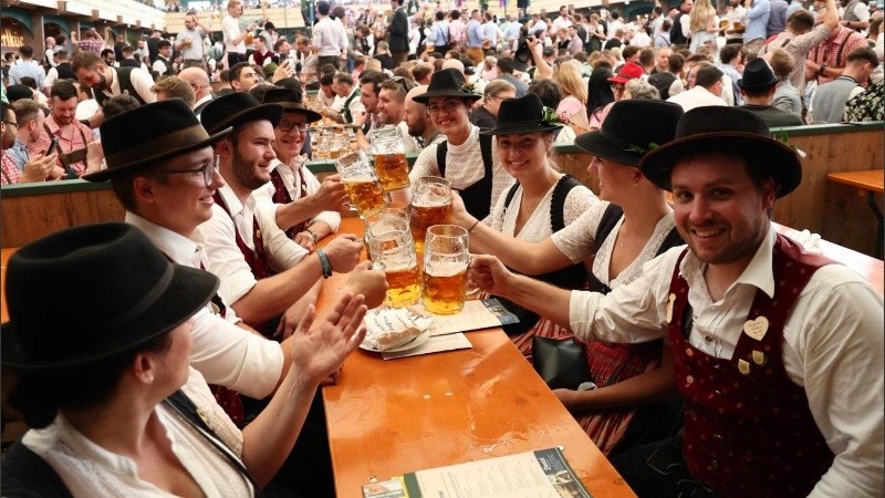 Múnich espera recibir a unos seis millones de visitantes durante el Oktoberfest, que termina el 3 de octubre
