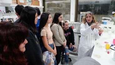 Un recorrido guiado por el Instituto de Biología Molecular y Celular del Conicet Rosario realizado meses atrás.