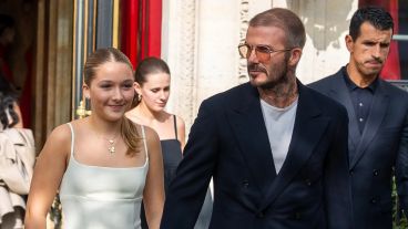 Beckham creó así un nuevo estilo para una de las costumbres pandémicas.