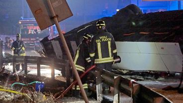 El accidente fue entre Mestre y Marghera, localidades que integran el municipio de Venecia.