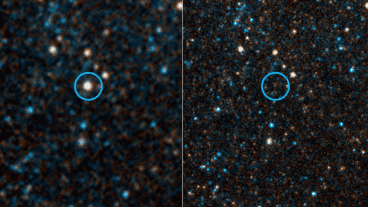 Los nuevos datos muestran que hay tres fuentes brillantes donde se encontraba la estrella.