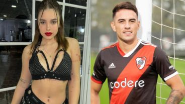 La influencer Coti Romero y el jugador Enzo Díaz.