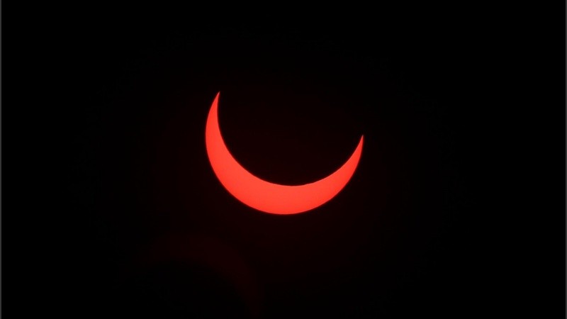 En Centroamérica y Norteamérica el eclipse de sol fue anular y se vio el famoso 