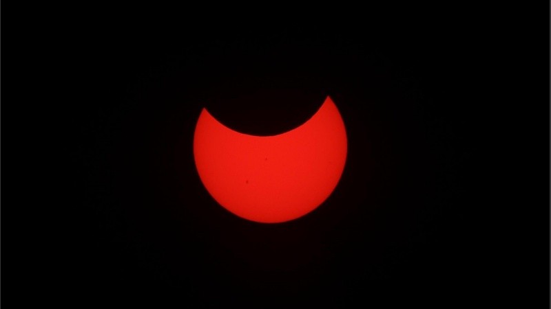 En Centroamérica y Norteamérica el eclipse de sol fue anular y se vio el famoso 