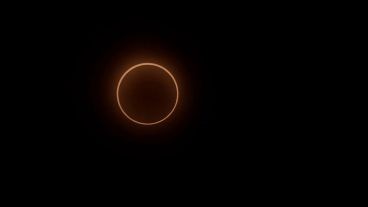 En Centroamérica y Norteamérica el eclipse de sol fue anular y se vio el famoso "anillo de fuego".