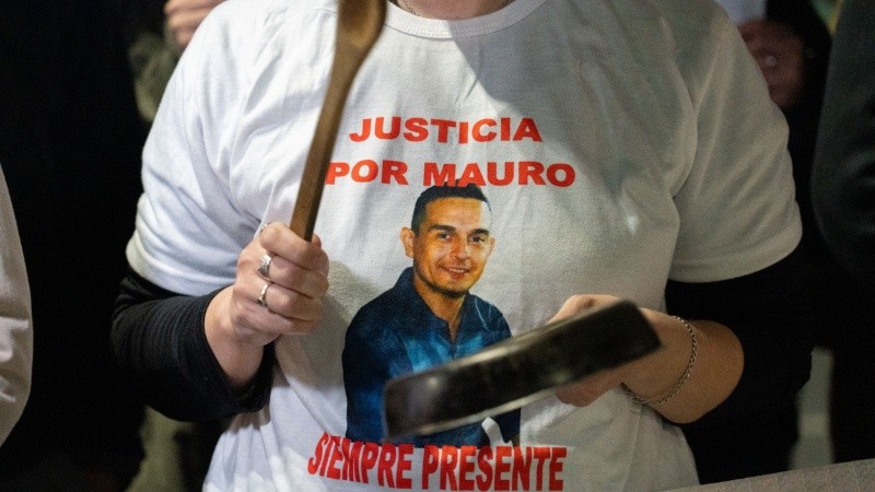 Familiares de Mauro Villamil reclamando justicia