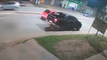 La camioneta fue identificada por vecinos.