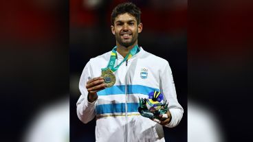 La medalla de oro fue para el tenista bonaerense Facundo Díaz Acosta en individuales masculino