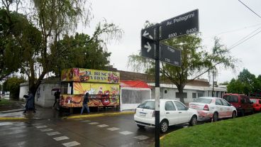 El carrito donde ocurrió el asesinato del joven de 20 años.