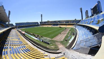 Primeras imágenes de las obras en el Gigante de Arroyito.