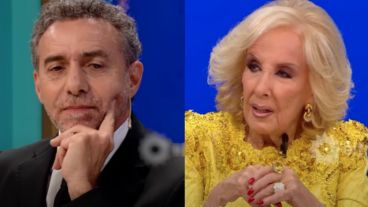 Luis Majul y Mirtha Legrand.