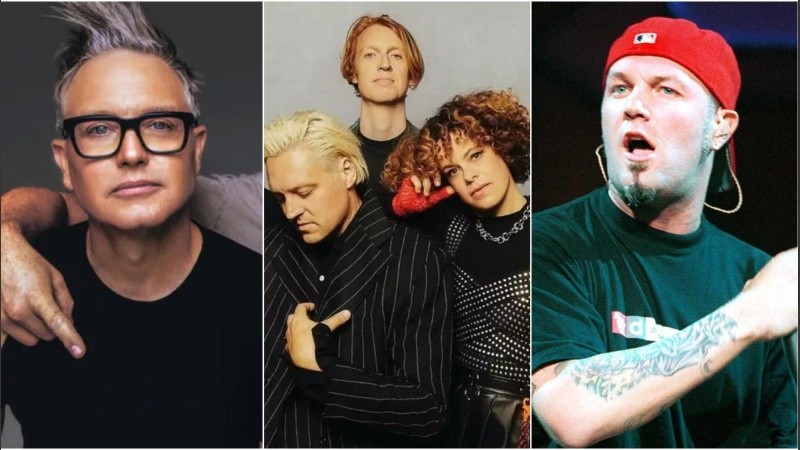 Blink 182, Arcade Fire y Blink 182 en la grilla del Lollapalooza 2024.