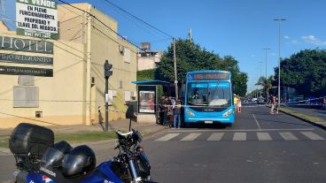 El hecho ocurrió en horas de la tarde del sábado en Eva Perón y Cullen.