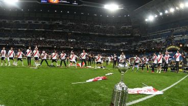 El conjunto riverplatense tendrá su documental sobre la coronación en Madrid.