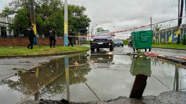 El enorme pozo que se convirtió en una trampa para los conductores.