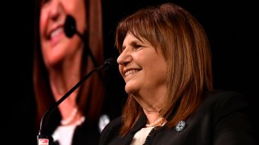 Bullrich este lunes por la noche en la cena de la Fundación Libertad.