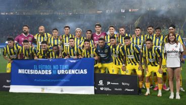 El plantel de Central que enfrentó a River en Santiago del Estero.