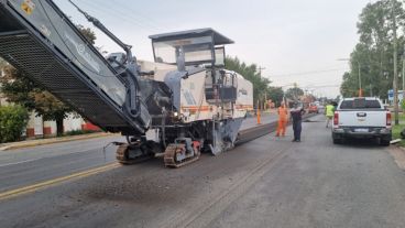 Enrico mencionó a la ruta 33 entre las más dañadas.