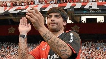 Banega jugó en Newell's durante el primer semestre de 2014.