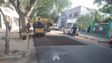 La Municipalidad tapó el pozo que Aguas realizó en Pichincha.