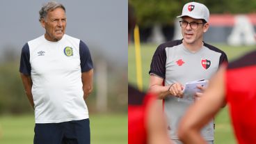 Russo y Larriera preparan los amistosos de Central y Newell's en Uruguay.