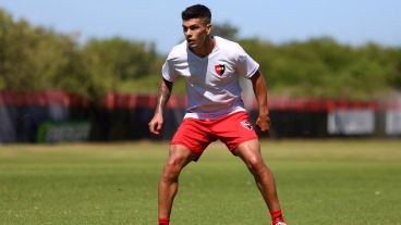 Fernández empezó a entrenar en Bella Vista el fin de semana.