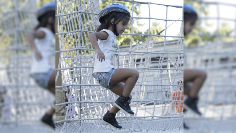 El Jardín de los Niños es uno de los espacios que integra el Tríptico de la Infancia en Rosario.