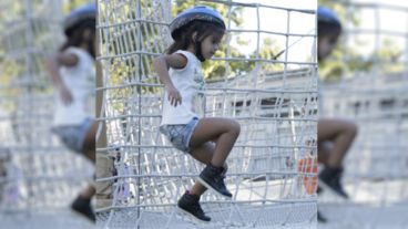 El Jardín de los Niños es uno de los espacios que integra el Tríptico de la Infancia en Rosario.