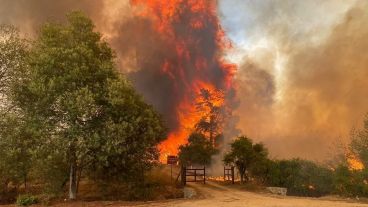 El fuego se inició pasado el mediodía del viernes "con casi simultáneamente cuatro focos".