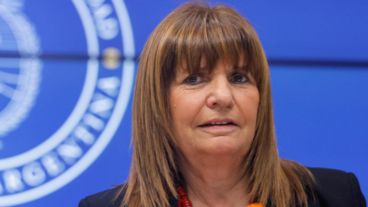 La ministra de Seguridad de Nación, Patricia Bullrich.