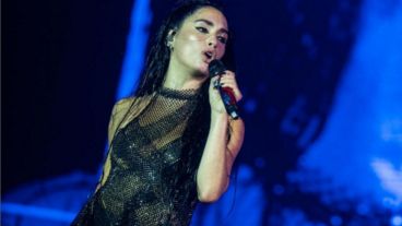 La cantante Lali Espósito.