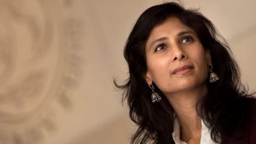 Gita Gopinath, subdirectora gerente del Fondo Monetario Internacional.