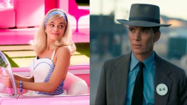 Margot Robbie protagoniza "Barbie" y Cillian Murphy, "Oppenhemier".