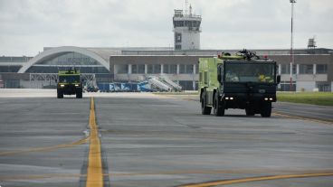 La terminal aérea de Rosario se verá afectada por el paro de este miércoles.