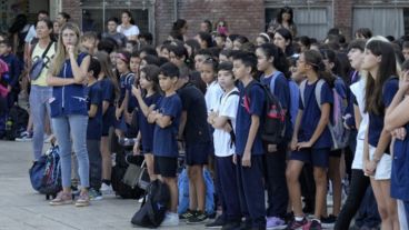 Todos los colegios ya abrieron sus puertas.