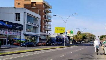 Bulevar Avellaneda será peatonal este viernes a la noche.