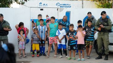 El barrio de Empalme Graneros pidió justicia por el chico asesinado hace un año.