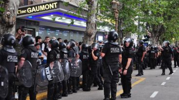 La protesta en el cine porteño.