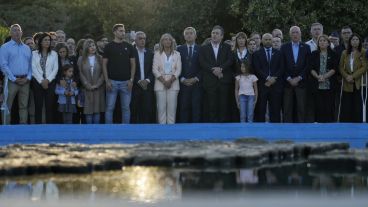 El acto se realizó en el cenotafio ubicado en el Parque a la Bandera.