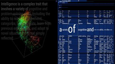 Un científico de datos representó de manera visual el método probabilístico con el que ChatGPT genera texto.